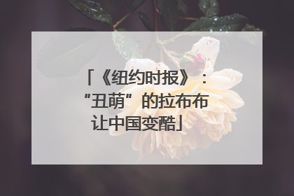 《纽约时报》：“丑萌”的拉布布让中国变酷