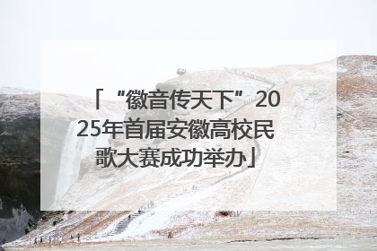 “徽音传天下”2025年首届安徽高校民歌大赛成功举办