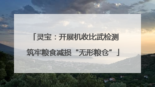 灵宝：开展机收比武检测 筑牢粮食减损“无形粮仓”
