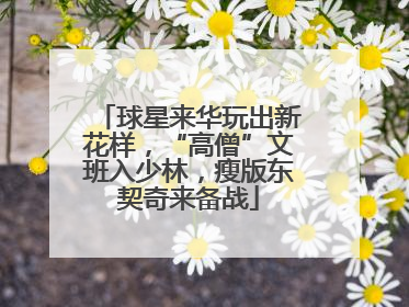 球星来华玩出新花样，“高僧”文班入少林，瘦版东契奇来备战