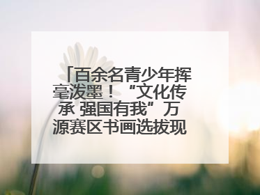 百余名青少年挥毫泼墨！“文化传承 强国有我”万源赛区书画选拔现场精彩绝伦