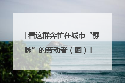 看这群奔忙在城市“静脉”的劳动者（图）