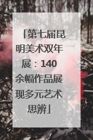 第七届昆明美术双年展：140余幅作品展现多元艺术思辨