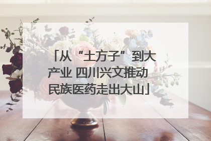 从“土方子”到大产业 四川兴文推动民族医药走出大山