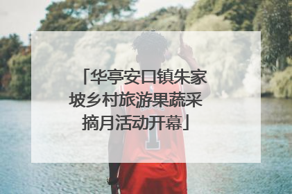 华亭安口镇朱家坡乡村旅游果蔬采摘月活动开幕