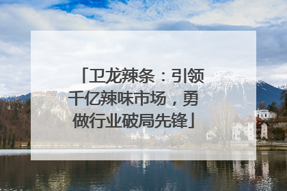 卫龙辣条：引领千亿辣味市场，勇做行业破局先锋