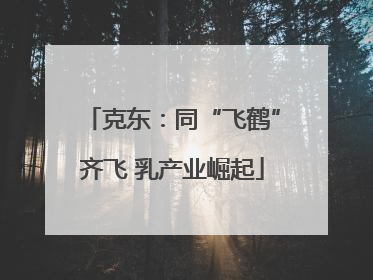 克东：同“飞鹤”齐飞 乳产业崛起