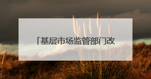 基层市场监管部门改革探索：内蒙古一地市监局与商务局合并
