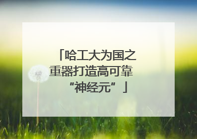哈工大为国之重器打造高可靠“神经元”