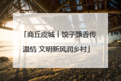 商丘虞城丨饺子飘香传温情 文明新风润乡村