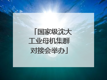 国家级沈大工业母机集群对接会举办