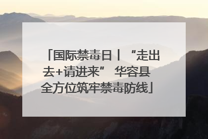 国际禁毒日丨“走出去+请进来” 华容县全方位筑牢禁毒防线