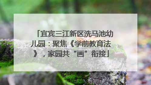 宜宾三江新区洗马池幼儿园：聚焦《学前教育法》，家园共“画”衔接