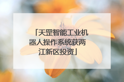 天罡智能工业机器人操作系统获两江新区投资