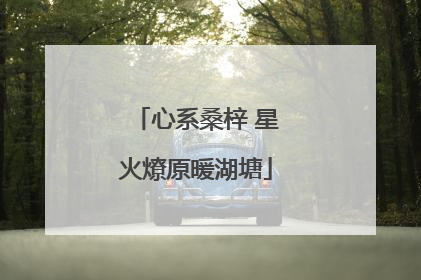 心系桑梓 星火燎原暖湖塘