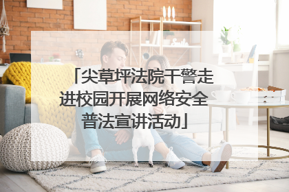 尖草坪法院干警走进校园开展网络安全普法宣讲活动
