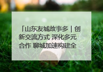 山东友城故事多｜创新交流方式 深化多元合作 聊城加速构建全球友城新格局