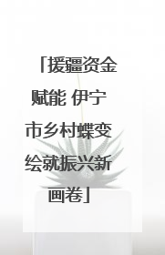 援疆资金赋能 伊宁市乡村蝶变绘就振兴新画卷