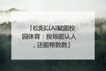 松阳以AI赋能校园体育：操场能认人，还能帮数数