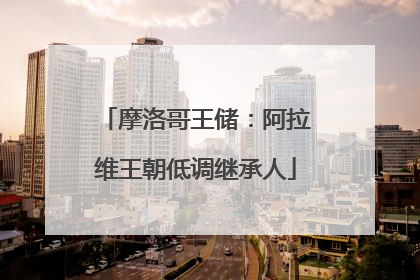 摩洛哥王储：阿拉维王朝低调继承人