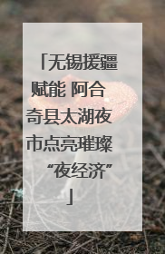 无锡援疆赋能 阿合奇县太湖夜市点亮璀璨“夜经济”