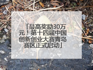 最高奖励30万元！第十四届中国创新创业大赛青岛赛区正式启动