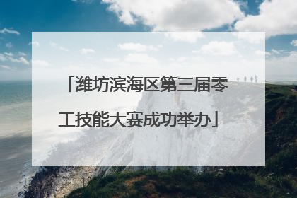 潍坊滨海区第三届零工技能大赛成功举办
