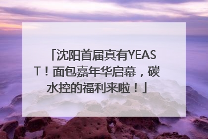 沈阳首届真有YEAST！面包嘉年华启幕，碳水控的福利来啦！