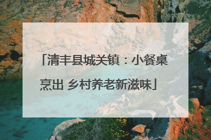 清丰县城关镇：小餐桌烹出 乡村养老新滋味