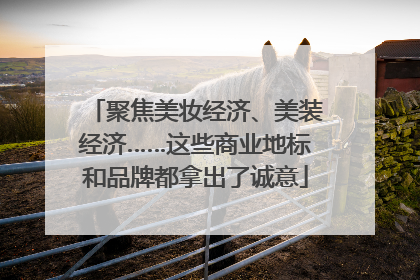 聚焦美妆经济、美装经济……这些商业地标和品牌都拿出了诚意