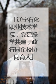 辽宁石化职业技术学院：党建联学共建，政行园企校协同育人