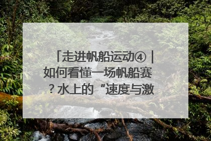走进帆船运动④｜如何看懂一场帆船赛？水上的“速度与激情”同样精彩