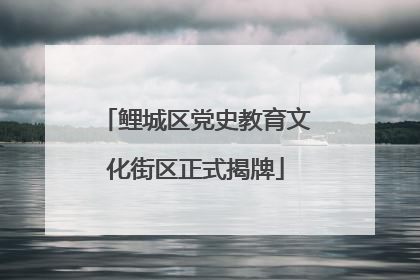 鲤城区党史教育文化街区正式揭牌