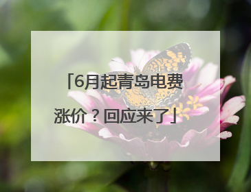6月起青岛电费涨价？回应来了